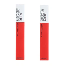 Pack of 2 Maybelline SuperStay Matte Ink Liquid Lipstick, Individualist 320