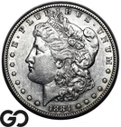 1884-S Morgan Silver Dollar Avidly Pursued Choice AU++ Key Date