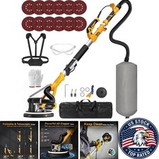 Electric Drywall Sander 880W with Vacuum, LED...