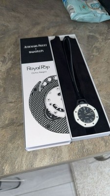 Audemars Piguet X Swatch AP Royal Pop Black / Ocho Negro 