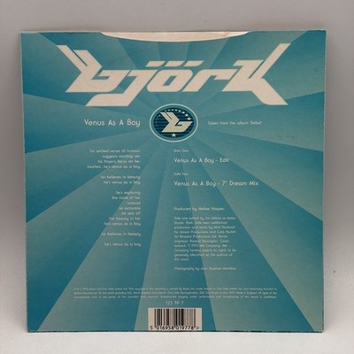 Björk – Venus As A Boy 1993 Vinyl 7