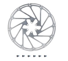 SRAM CenterLine Disc Brake Rotor 220mm 6-Bolt Rounded Edge One Piece