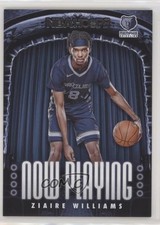2021-22 Panini NBA Hoops Now Playing Ziaire Williams #10 0g27