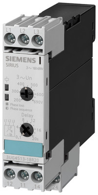 Siemens 3UG4513-1BR20 Phase failure and sequence monitoring Brand New / Orginal