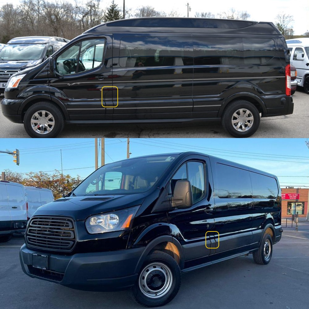 For Ford Transit Van 150 250 350 15+ Fuel Gas Tank Door & Cover Filler Assembly thumbnail 11