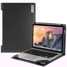 Image of Broonel Black Leather Laptop Case For Acer Aspire 1 A114-33-C8G7 14" Laptop