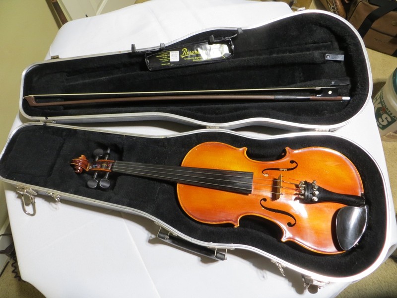 C.A. GOTZ model 89 Violin 1993 Germany with Case Bow BRIDGE SHOULDER REST