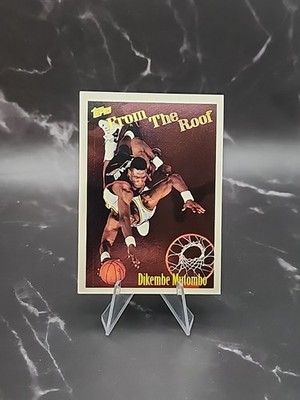1994-95 Topps SPECTRALIGHT #340 Dikembe Mutombo - From the Roof RARE parallel 