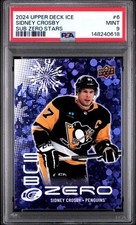 2024 UD ICE SUB ZERO STARS #6 SIDNEY CROSBY PSA 9