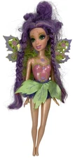 W/ SKIRT Barbie Fairytopia Magic of the Rainbow Glee 11" Doll Fairy Purple Hair