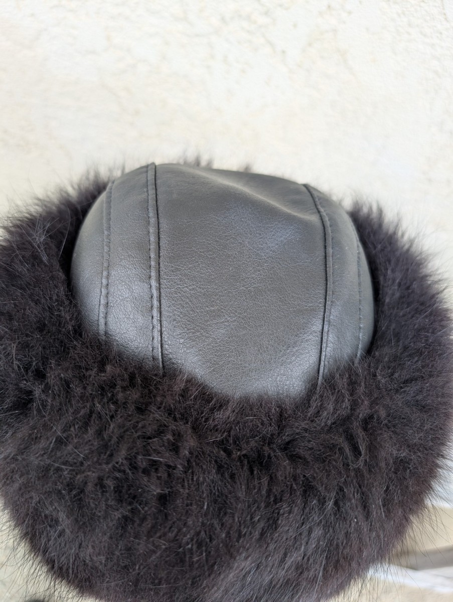 Faux Fur Roller Cossack Hat Black Gray Unisex Men\'s‎ Women\'s Winter Faux Fur Russian Cossack Hat Fuzzy Trapper Hat Warm  main image 2