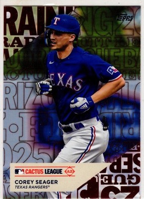 2025 Topps Baseball Corey Seager No. TG-14 Texas Rangers