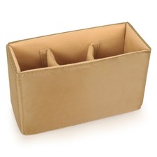 Camera Insert Bag Nylon DSLR SLR Camera Case with Dividers for Lenses Flashes