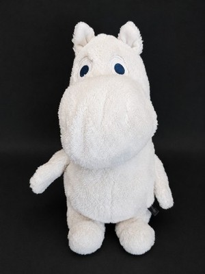 Moomins 10'' Plush Stuffed Troll AQI White Hippo Stuffie 2024 