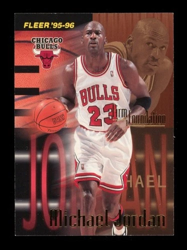 1995-96 Fleer: #323 Michael Jordan Firm Foundation NR-MINT