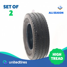 Set Of 2 Used Lt 26570r17 Firestone Transforce At 121118q - 9.532