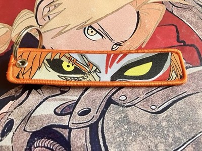 Bleach Ichigo Kurosaki Anime Two Sided Bag Tag