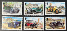 JERSEY MNH #471-6 Complete set of 6 *1989* classic cars