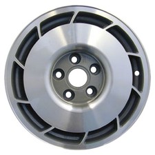 Used Machined and Painted Black Wheel; Aluminum Right Hand 16 x 8.5