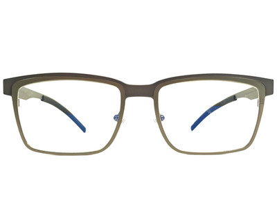 Tom Davies Brillengestell TD757 Col.2280 Mattgrau eckig 54-18-140