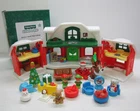Fisher Price Little People Christmas Santa's North Pole Cottage Village Set More