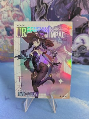 MONA - Goddess Story Waifu Cards Goddess Feast - Genshin Impact Cosplay Figur
