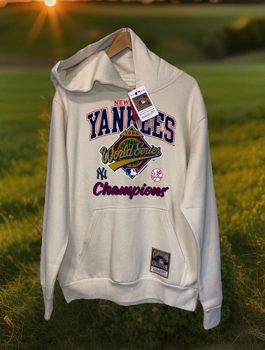 Mitchell & Ness Sweatshirt Hoodie Herren M Ivory Yankees Cooperstown - Bild 1 von 9