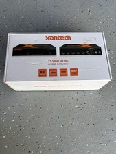 Xantech HDMI 4K 4x1 Switcher with EDID Management - XT-SW41-4K18G - New open Box