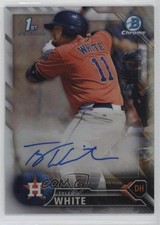 2016 Bowman Chrome Prospects Refractor 102/499 Tyler White #CPA-TW Auto 19ed