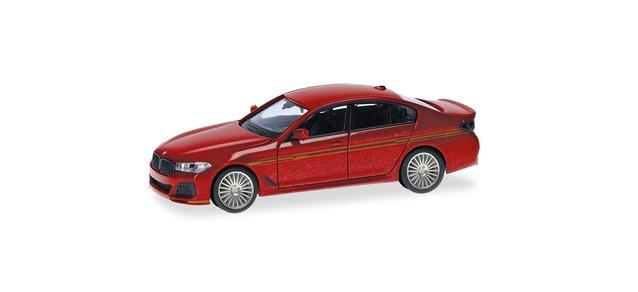 Herpa 430951-003 1:87 BMW Alpina B5 Saloon Montegi Rot New