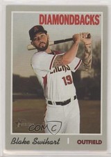 2019 Topps Heritage High Number Blake Swihart #640 pd0