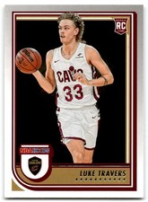 2022-23 Panini Hoops Luke Travers Rookie Cleveland Cavaliers #272