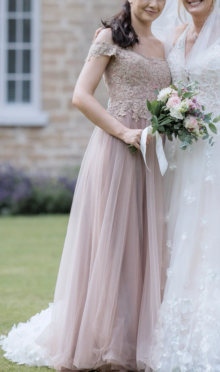 Gold Dresses for Bridesmaids for sale | eBay UK