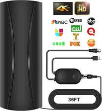 2025 TV Antenna Indoor Antenna for Smart TV, 2200+ Miles Long Range Reception Tv