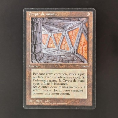 MTG \>> Mana Crypt (Book Insert) (LP) // Harper Prism Promos - 341 Trading