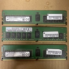 3 sticks of ram - 16GB PC4-2400T-RC1-11 RAM - Micron Samsung