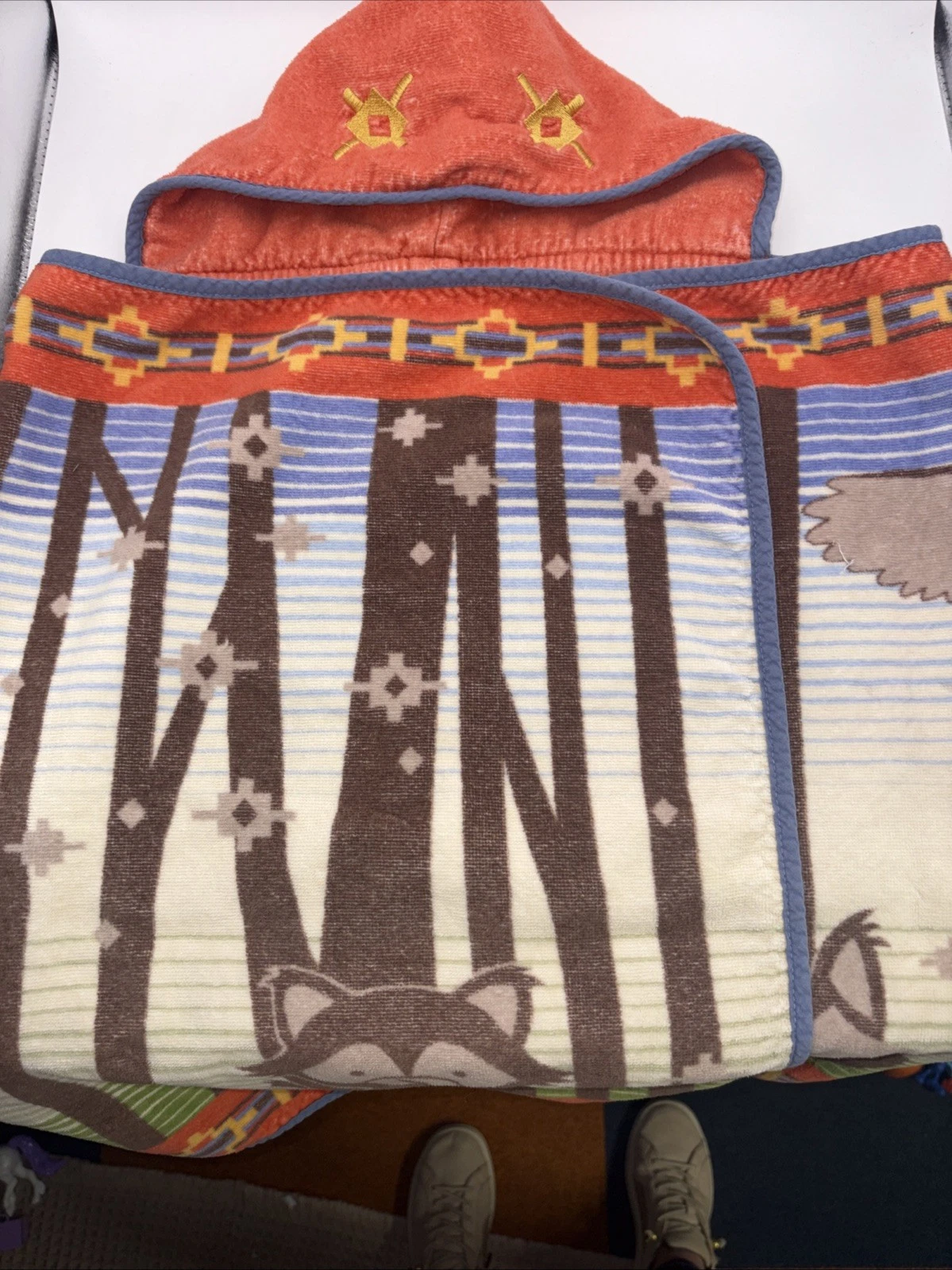 Pendleton Children's Hooded Home Collection Cotton Towel Baby Kids Bath Pool