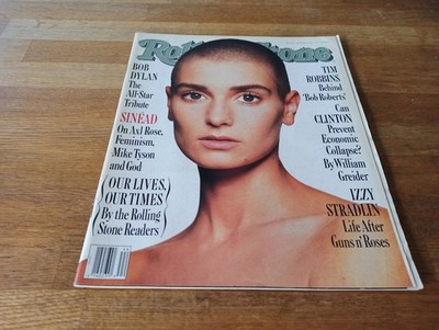Rolling Stone magazine # 642 Oct 29, 1992 Sinead O'Connor Tim Robbins Bob Dylan
