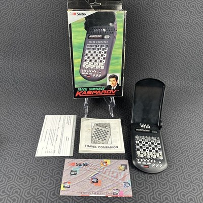 Saitek Chess Computer Travel Companion 122B Kasparov Boxed Tested Perfectly Nice