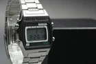 Vtg 1980 Seiko Silver Wave A257-5020 Chronograph Digital Quartz Mens Watch JDM