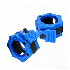 2 Pack 1 Inch 25mm Quick Release Barbell Collars - Heavy Duty Locking Clamp...