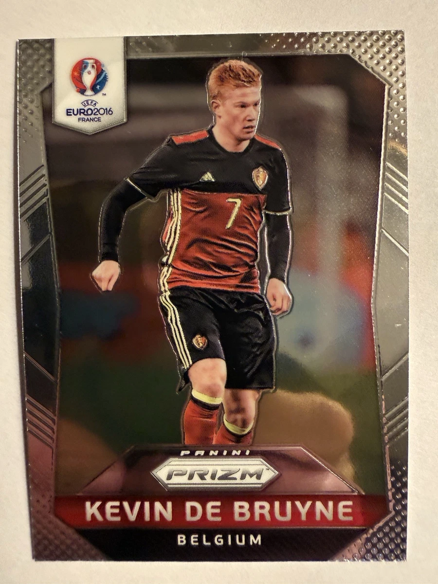 Carte Panini Prizm Euro 2016 – Kevin De Bruyne (Belgique) – Notée PSA 8