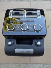 2016 Range Rover Rear Center Cosole Controls with Bezel OEM