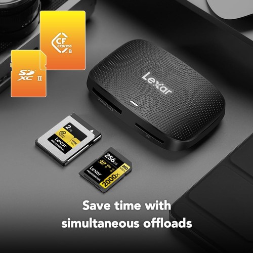 Lexar LRW 520 CFexpress Type B/SD USB 3.2 Gen 2 Card Reader - Photo 5/8