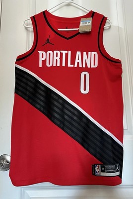 $110 MENS NEW NIKE Portland Blazers NBA DAMIAN LILLARD Statement edition 21-22 M