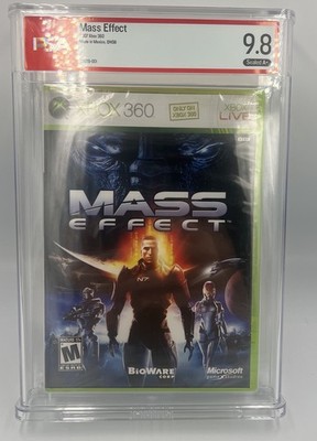 Mass Effect (X Box 360, 2007)   PSA 9.8 A+ Sealed   1st Print DNSB  