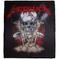 METALLICA - SKELETON - WOVEN PATCH - BRAND NEW - MUSIC METPAT14