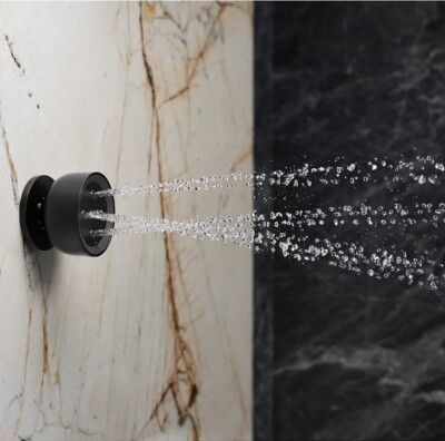 KOHLER K-26299-BL Statement Round Single Function Body Spray Matte 