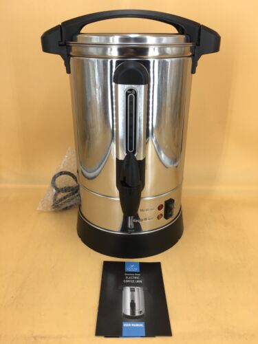 Zulay Kitchen Commercial Coffee Maker - Large Coffee Urn Makes 50 Cups - B