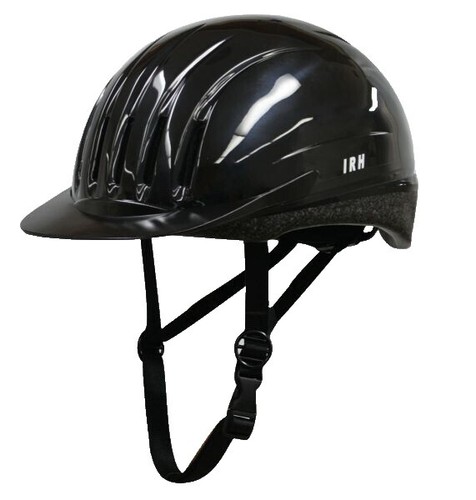 Casque D'Équitation Velours Noir IRH Hunter – Taille 7 1/8 – Équitation Anglaise Vintage
